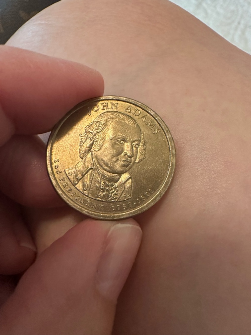 Vintage John Adams Dollar Coin (1797-1801 - Picture 7 of 10